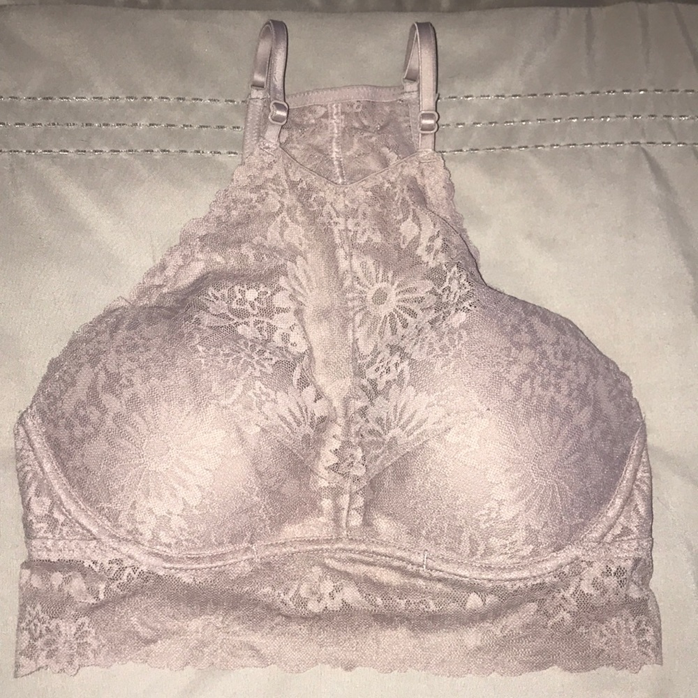 High neck bralette